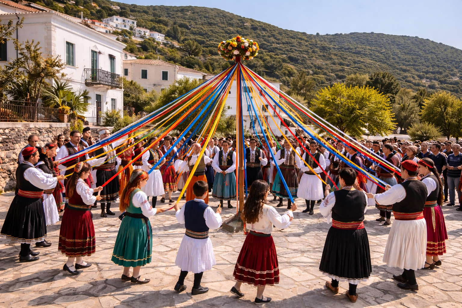 Γαϊτανάκι στην Βόρεια Άνδρο