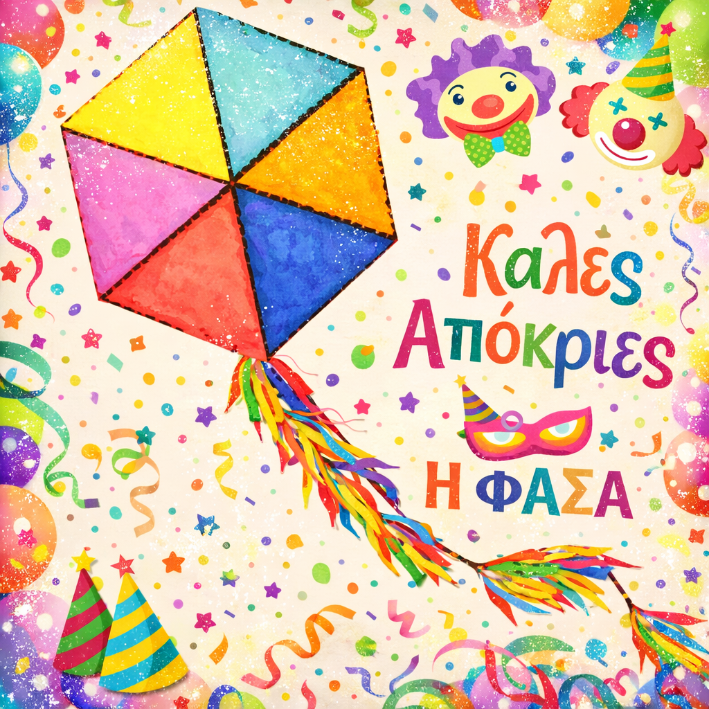 Αποκριάτικη αφίσα